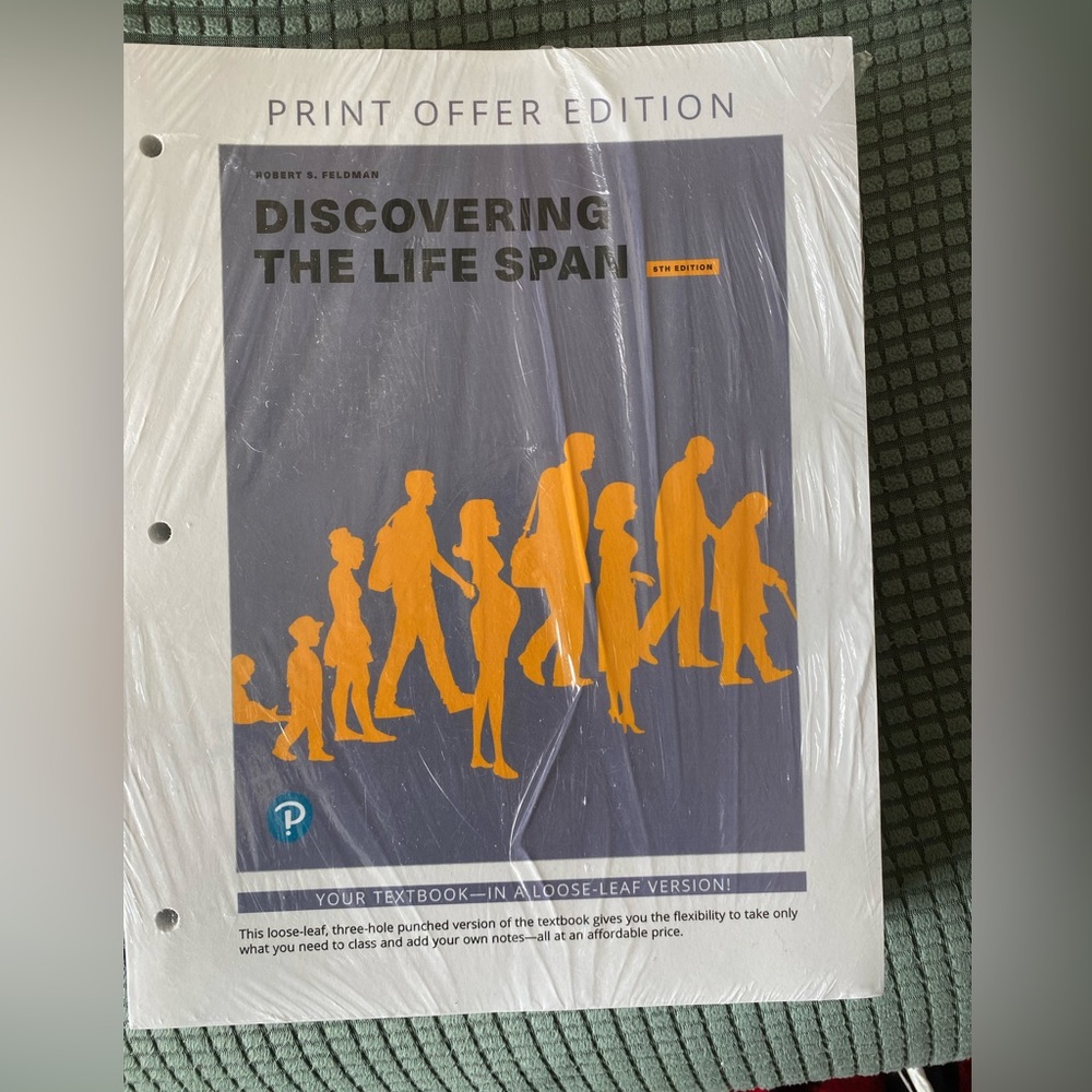 ✨ Discovering the Life Span 5th edition- Binder loose leaf